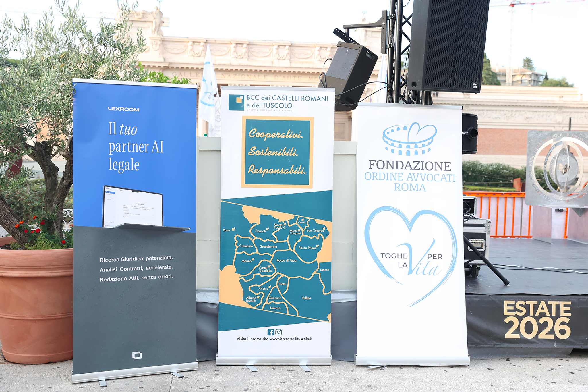 L’evento estivo di solidarietà dell’Avvocatura Romana